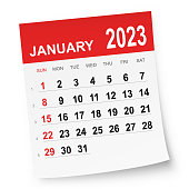 January 2023 Calendar