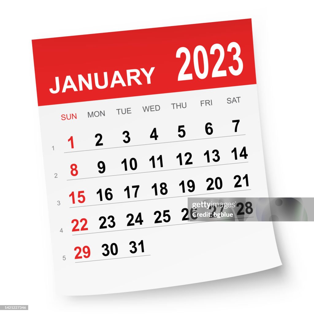 January 2023 Calendar