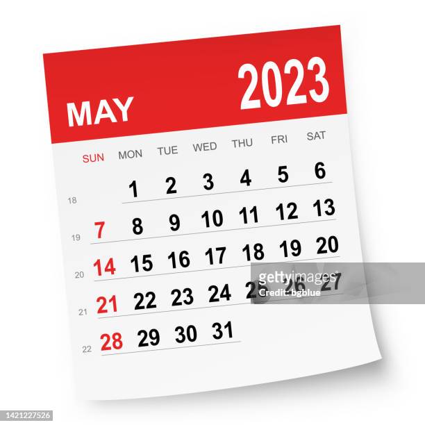 2023年5月カレンダー - 五月点のイラスト素材／クリップアート素材／マンガ素材／アイコン素材