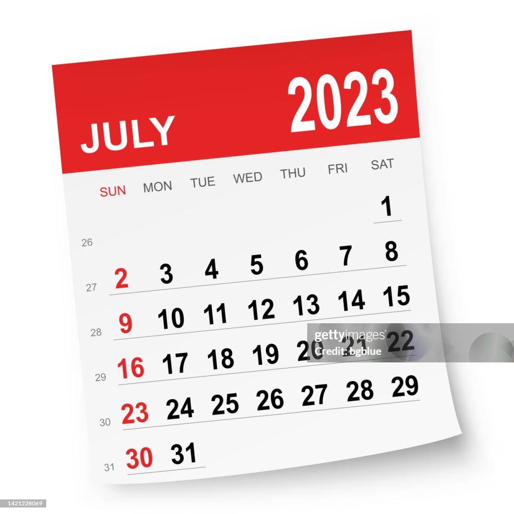 Juli 2023 Kalender