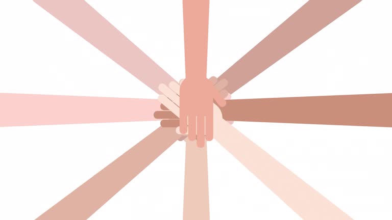 Get Together Animation 905 Cartoon Hands Together Stock Videos, Footage, & 4K Video Clips ...