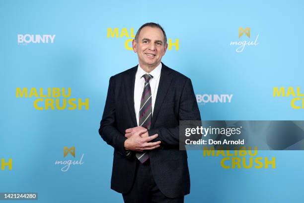 Mark Morrison arrives at the Australian premiere of "Malibu Crush" at Fox Studios on September 06, 2022 in Sydney, Australia.