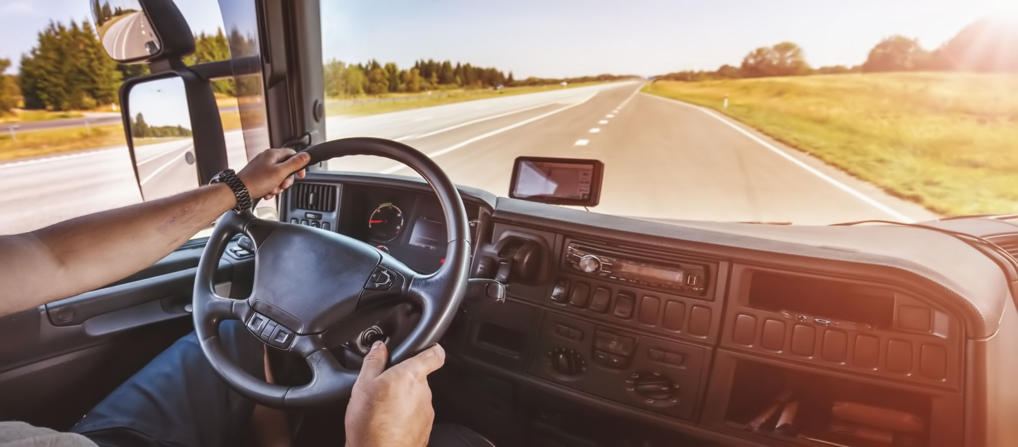 truck interior
