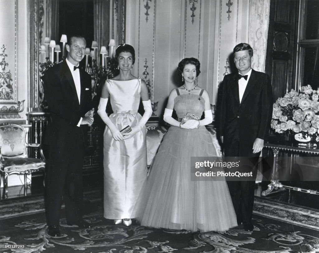 The Kennedys With The Queen