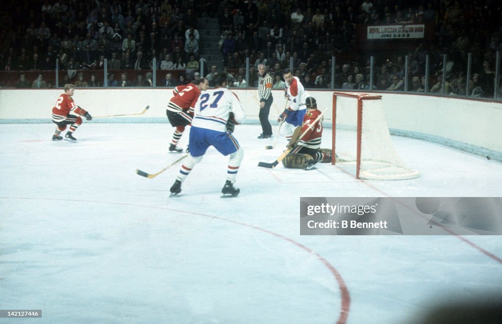1971 Stanley Cup Finals:  Chicago Blackhawks v Montreal Canadiens
