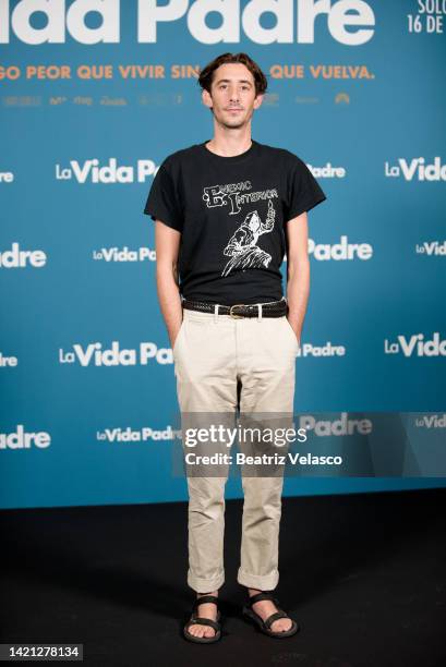 Enric Auquer attends the "La Vida Padre" photocall at Hotel URSO on September 06, 2022 in Madrid, Spain.