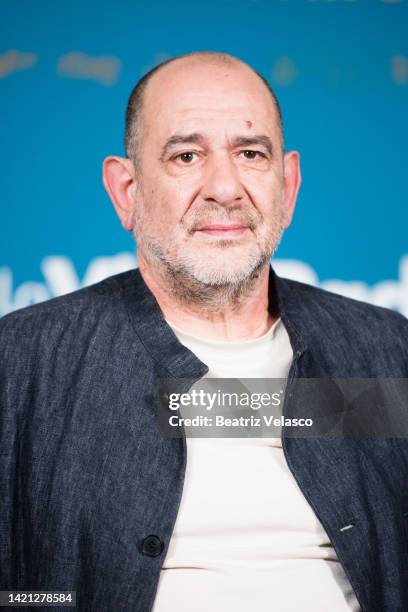 Actor Karra Elejalade attends the "La Vida Padre" photocall at Hotel URSO on September 06, 2022 in Madrid, Spain.