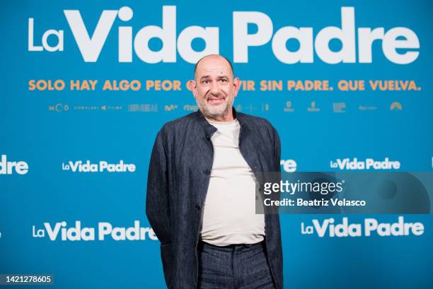 Actor Karra Elejalade attends the "La Vida Padre" photocall at Hotel URSO on September 06, 2022 in Madrid, Spain.