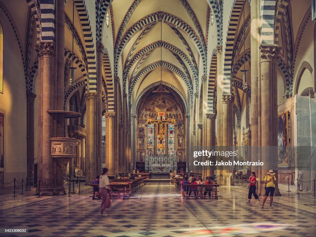 The Cathedral of Saint Mary of the Flower in Florence, Tuscany, Italy