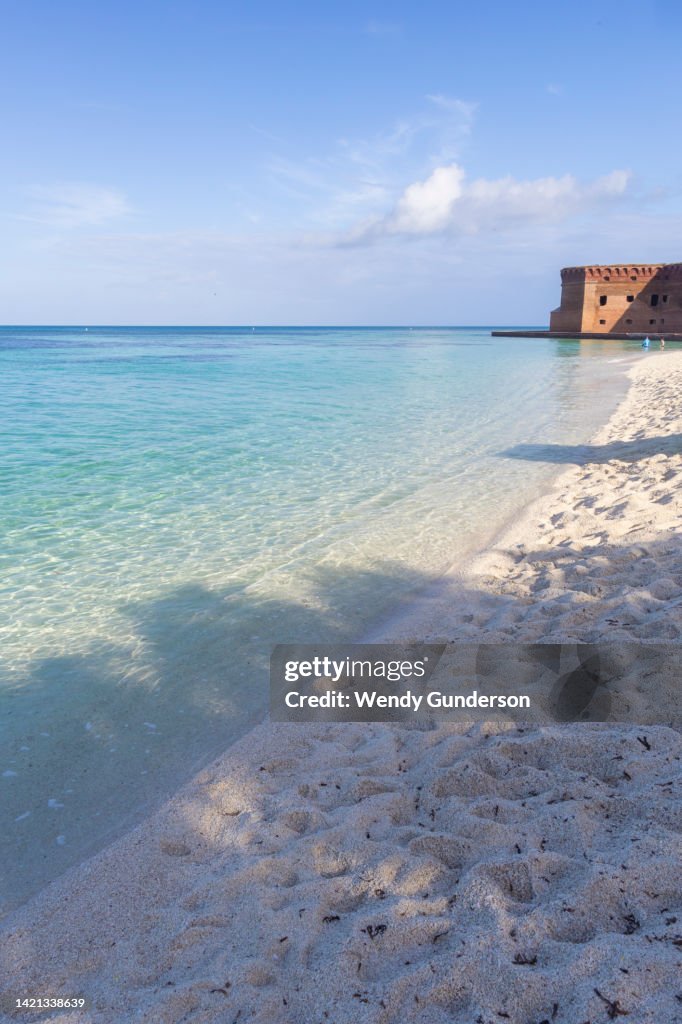Strand von Fort Jefferson, Dry Tortugas National Park