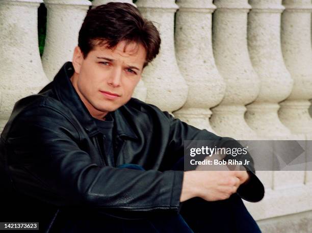 Actor C. Thomas Howell photo shoot, June 10, 1985 in Los Angeles, California.