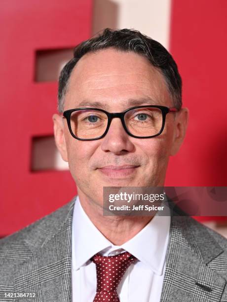 Reece Shearsmith attends the gala screening of Searchight's "See How They Run" at Picturehouse Central on September 06, 2022 in London, England.