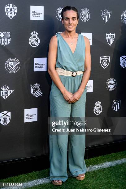 Melanie Serrano attends the official presentation of the new brand identity of the Women's Professional Football League at Cines Callao on September...