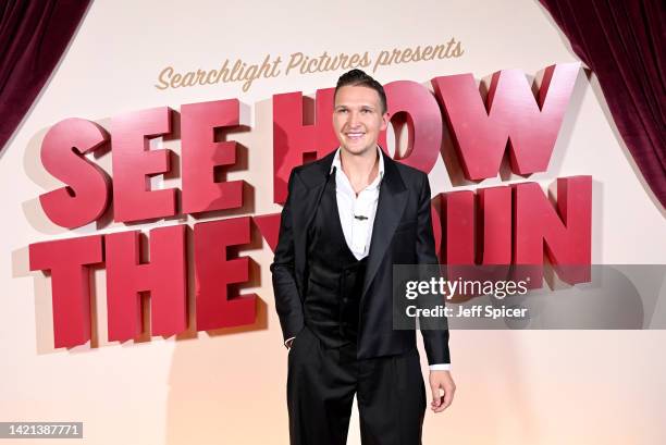 Chris Kowalski attends the gala screening of Searchight's "See How They Run" at Picturehouse Central on September 06, 2022 in London, England.