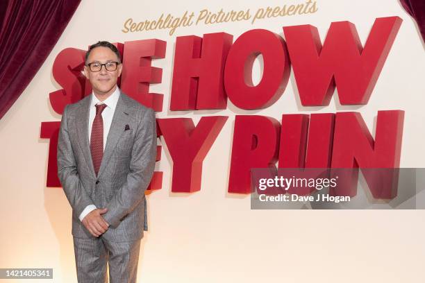 Reece Shearsmith attends the "See How They Run" Gala Screening at Picturehouse Central on September 06, 2022 in London, England.