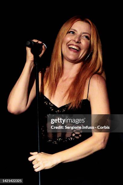 Noemi performs at Castello Sforzesco on September 06, 2022 in Milan, Italy.