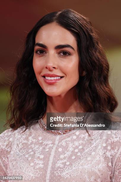 Rocio Munoz Morales attends the "Dead For A Dollar" red carpet at the 79th Venice International Film Festival on September 06, 2022 in Venice, Italy.