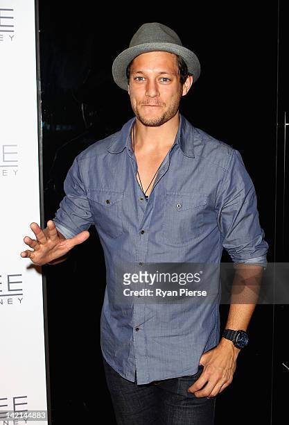 Rob Mills arrives for the opening of Marquee at The Star on March 30, 2012 in Sydney, Australia.