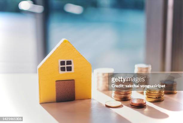 home concept, home savings - home insurance stock pictures, royalty-free photos & images
