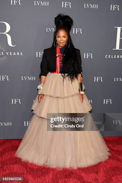 Janet Jackson attends the Harlem's Fashion Row 15th Anniversary Fashion Show And Style Awards After Party on September 06, 2022 in New York City.