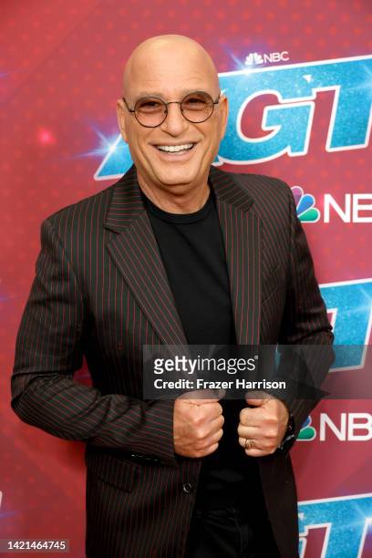 Howie Mandel attends the "America's Got Talent" Season 17 Live Show Red Carpet at Sheraton Pasadena Hotel on September 06, 2022 in Pasadena,...