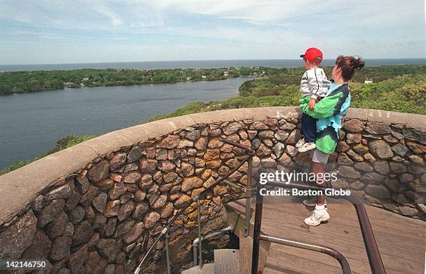 You can see as far as Provincetown from Scargo Tower in Dennis.