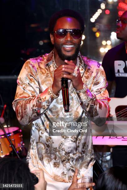 Cam'ron performs during the Harlem's Fashion Row 15th Anniversary Fashion Show And Style Awards After Party on September 06, 2022 in New York City.