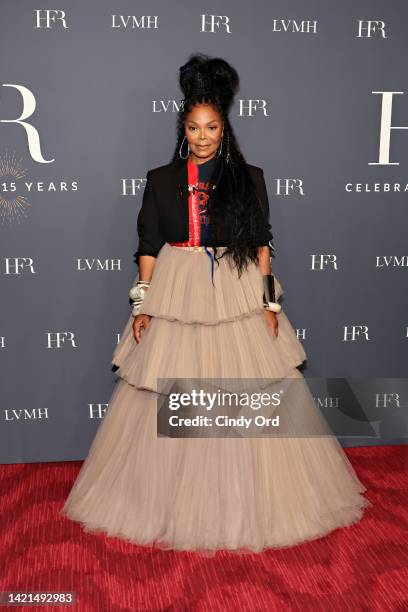 Janet Jackson attends the Harlem's Fashion Row 15th Anniversary Fashion Show And Style Awards After Party on September 06, 2022 in New York City.