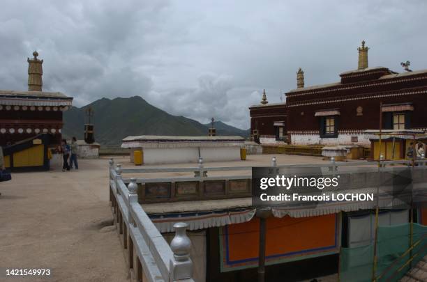 Le palais du Potala en 2004 à Lhassa au Tibet en Chine.