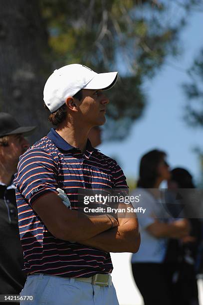 Victor Califa Jr competes at the 11th Annual Michael Jordan Celebrity Invitational hosted by Aria Resort & Casino at Shadow Creek on March 30, 2012...