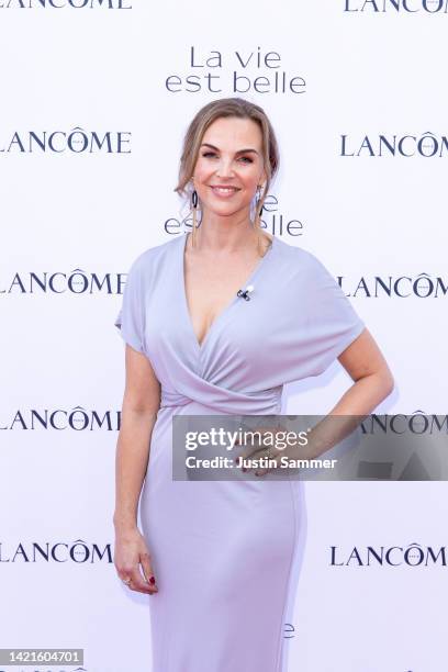 Annika Lau attends the Lancôme exclusive event on September 06, 2022 in Duesseldorf, Germany.