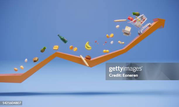 food inflation - consumerism stock illustrations stock pictures, royalty-free photos & images