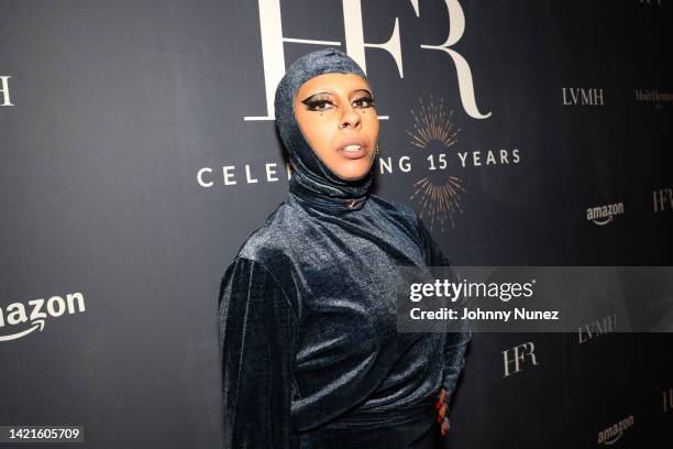 Laya attends Harlem's Fashion Row 15th Anniversary Fashion Show And Style Awards - After Party on September 06, 2022 in New York City.