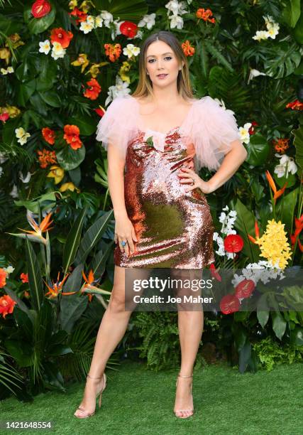 Billie Lourd attends the "Ticket To Paradise" World Film Premiere at Odeon Luxe Leicester Square on September 07, 2022 in London, England.