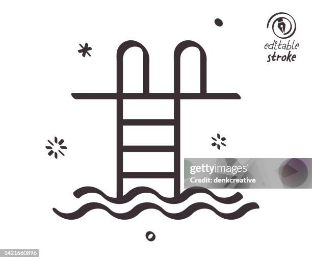 Swimming Lesson Icons Photos and Premium High Res Pictures - Getty Images