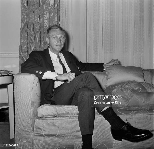 American actor Steve McQueen , 24th August 1964.