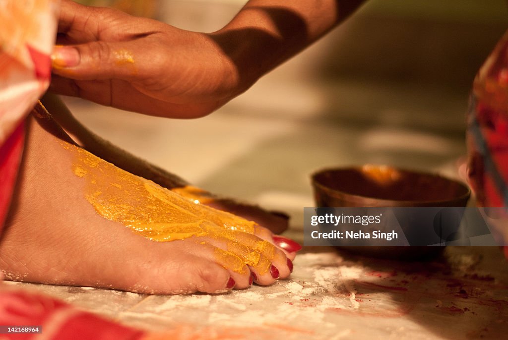 Haldi Ceremony at an Indian Wedding