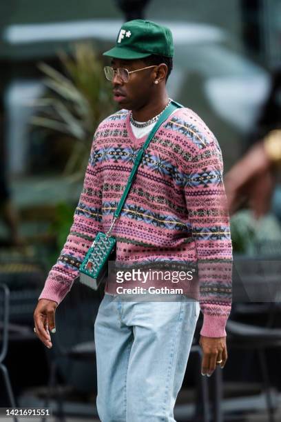Tyler the Creator is seen in NoHo on September 07, 2022 in New York City.