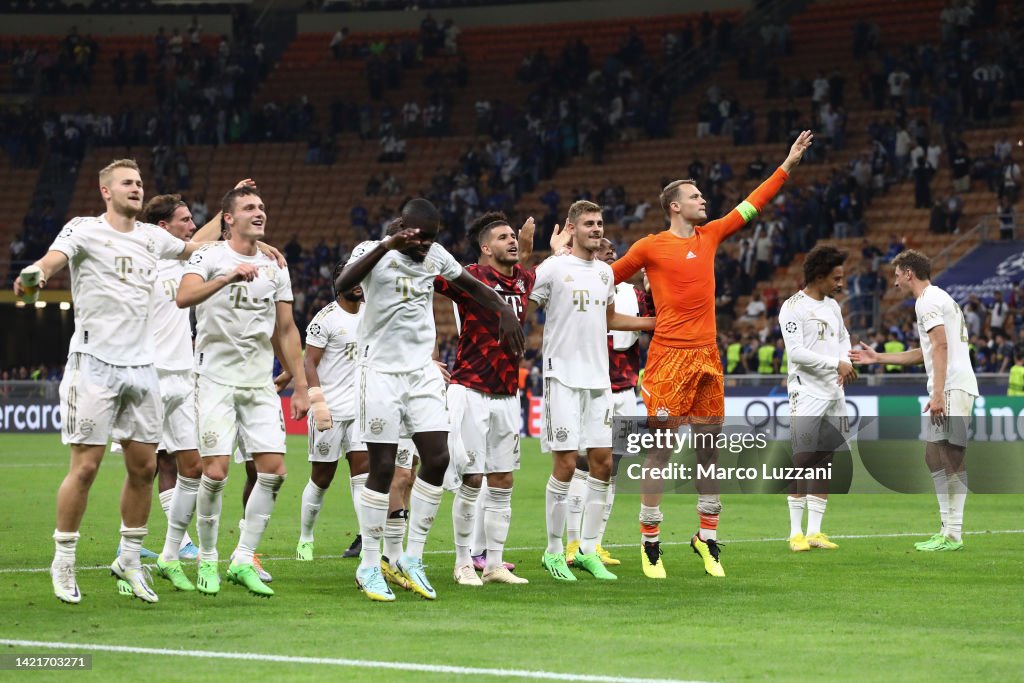 FC Internazionale v FC Bayern München: Group C - UEFA Champions League