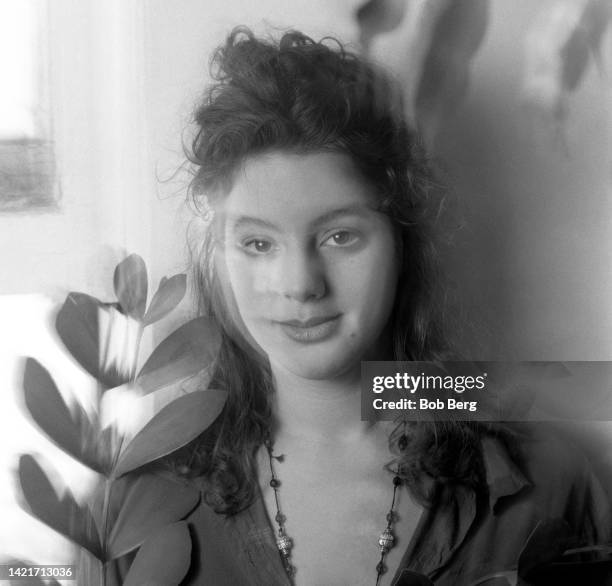 Canadian singer-songwriter, Sarah McLachlan, poses for a portrait in September 1995 in New York, New York.