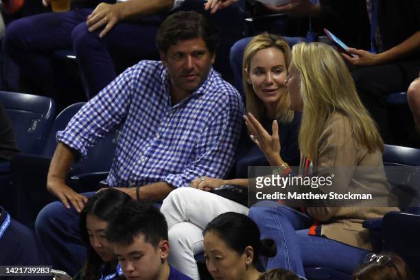 Tracy Paul , entrepreneur and philanthropist attends the Women’s Singles Quarterfinal match on Day Ten of the 2022 US Open at USTA Billie Jean King...