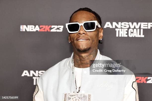 Soulja Boy attends the NBA 2K23 Launch Event at Rolling Greens on September 07, 2022 in Los Angeles, California.