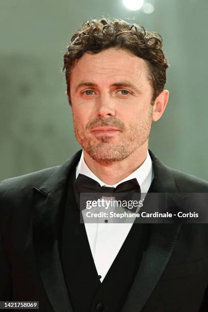 Casey Affleck attends the "Dreamin' Wild" red carpet at the 79th Venice International Film Festival on September 07, 2022 in Venice, Italy.