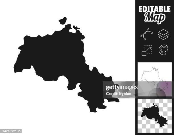 kurdistan maps for design. easily editable - erbil stock illustrations