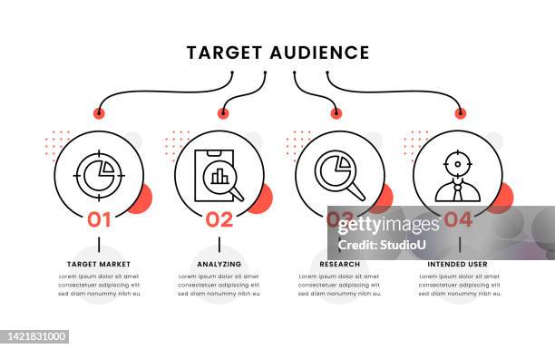 Target Audience Timeline Infographic Template High-Res Vector Graphic ...