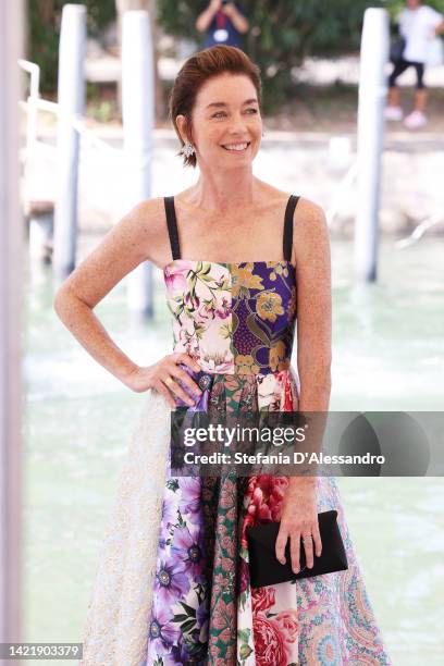 Julianne Nicholson is seen during the 79th Venice International Film Festival on September 08, 2022 in Venice, Italy.