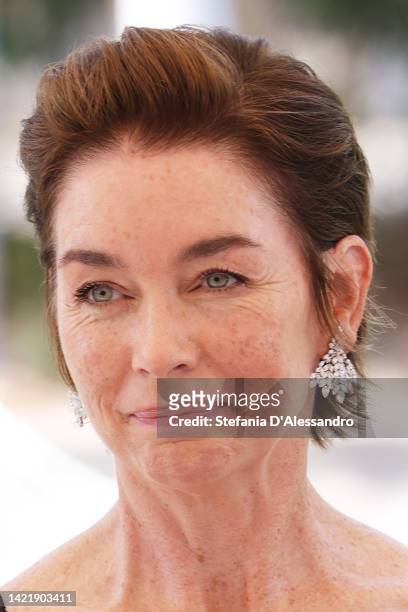 Julianne Nicholson is seen during the 79th Venice International Film Festival on September 08, 2022 in Venice, Italy.