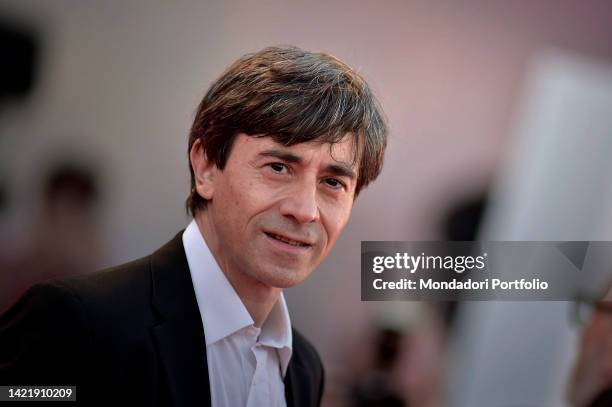 Italian actor Luigi Lo Cascio at the 79 Venice International Film Festival 2022. Il signore delle formiche red carpet. Venice , September 6th, 2022