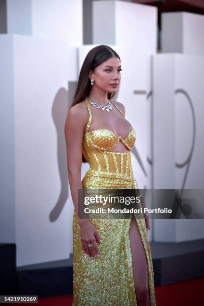 Madalina Doroftei at the 79 Venice International Film Festival 2022. Il signore delle formiche red carpet. Venice , September 6th, 2022