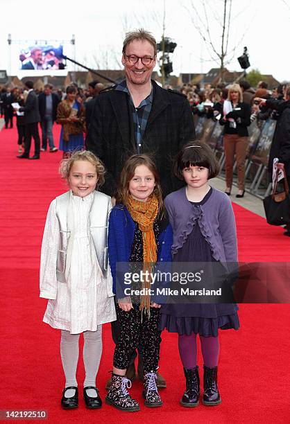 David Thewlis attends the grand opening of Warner Bros Studio Tour London at Leavesden Studios on March 31, 2012 in Watford, England.